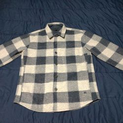 Mens Banana Republic Gray Coat.