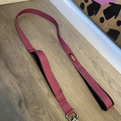 Kong Brand Dog Leash - Pink Reflective - 6 ft with Padded Handle