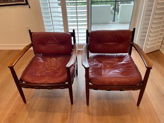 Cadett rosewood lounge chairs made by ire nobler, skillingaryd in Sweden