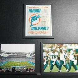 Miami Dolphins NFL Football 8x10 Photo Wall Art Set  $90 O.B.O.