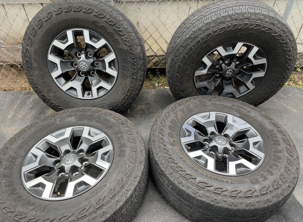 Toyota OEM Rims/Goodyear Tires