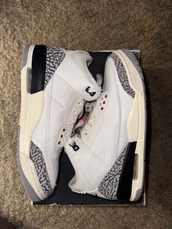 Jordan Retro 3 White Cement Reimagined