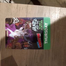 Comic Con Badge