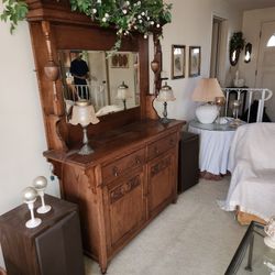 Antique Beautiful  Cabinet/TV Stand Show Piece