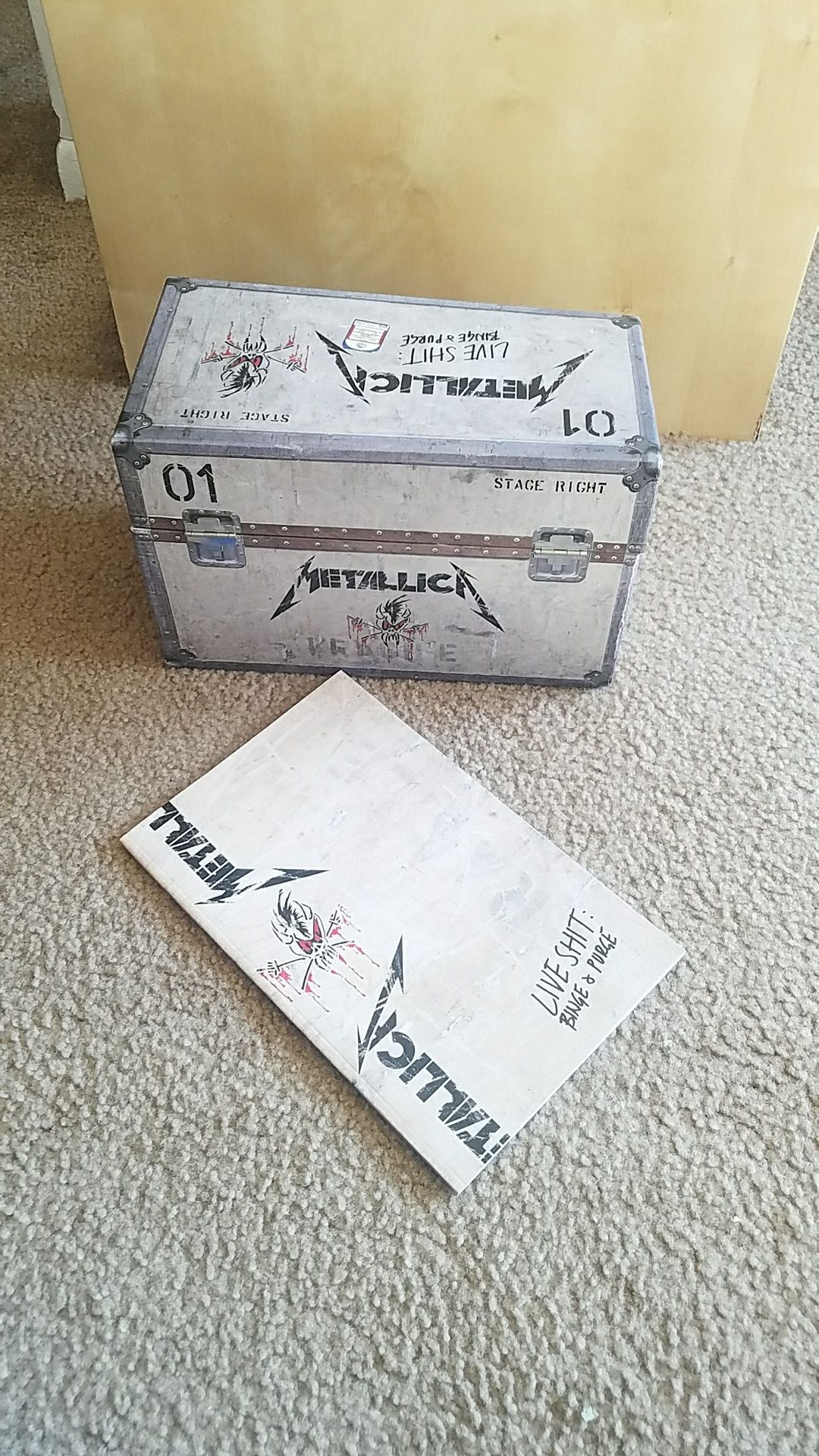 Metallica VHS/CD Collectors Box