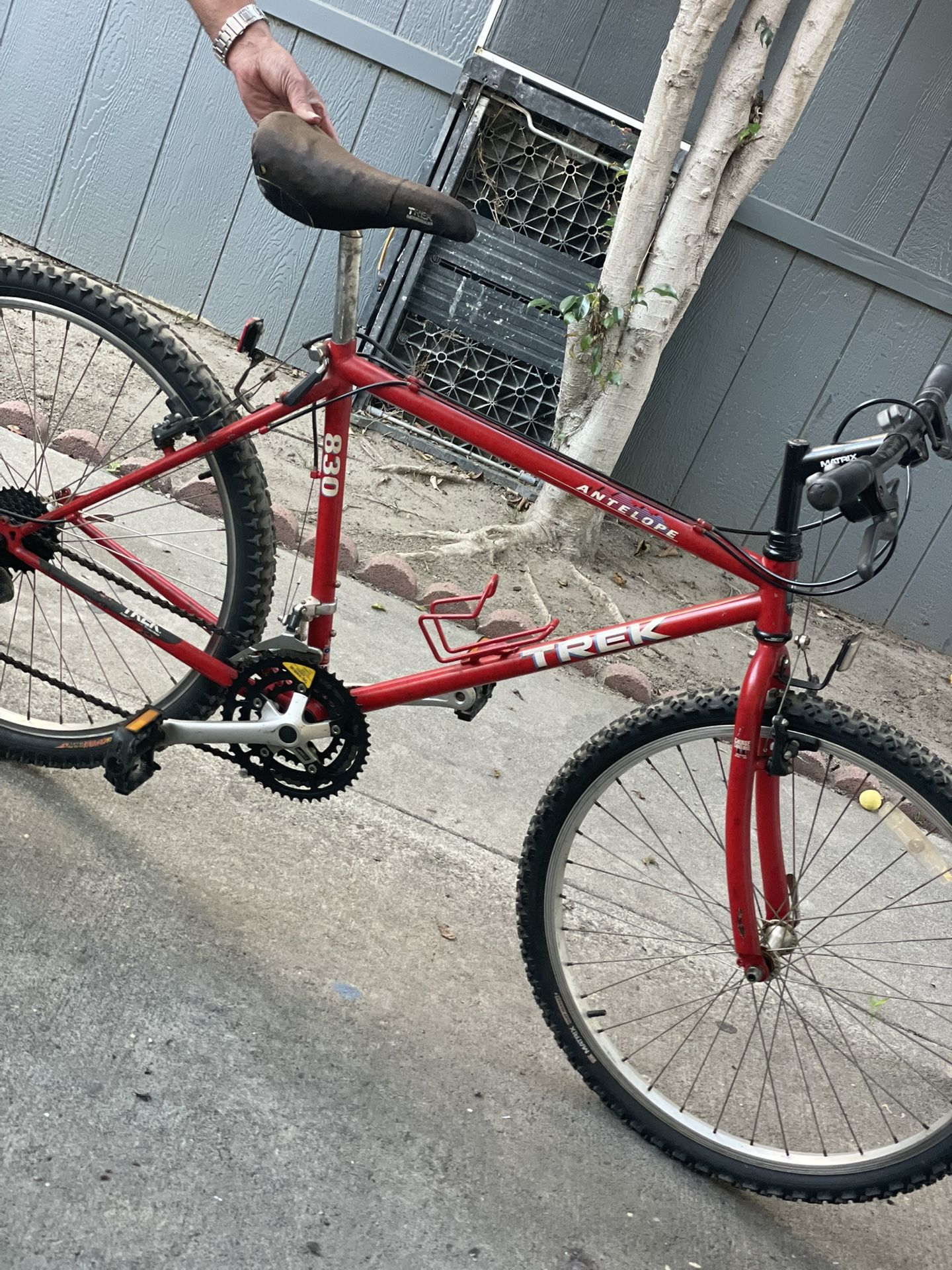 Trek 830 Red Bicycle