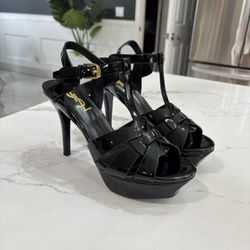 Ysl Payment Tribute Platform Sandal