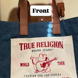True Religion Tote Bag 💼 