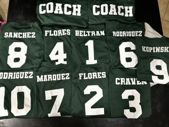 Jersey Names