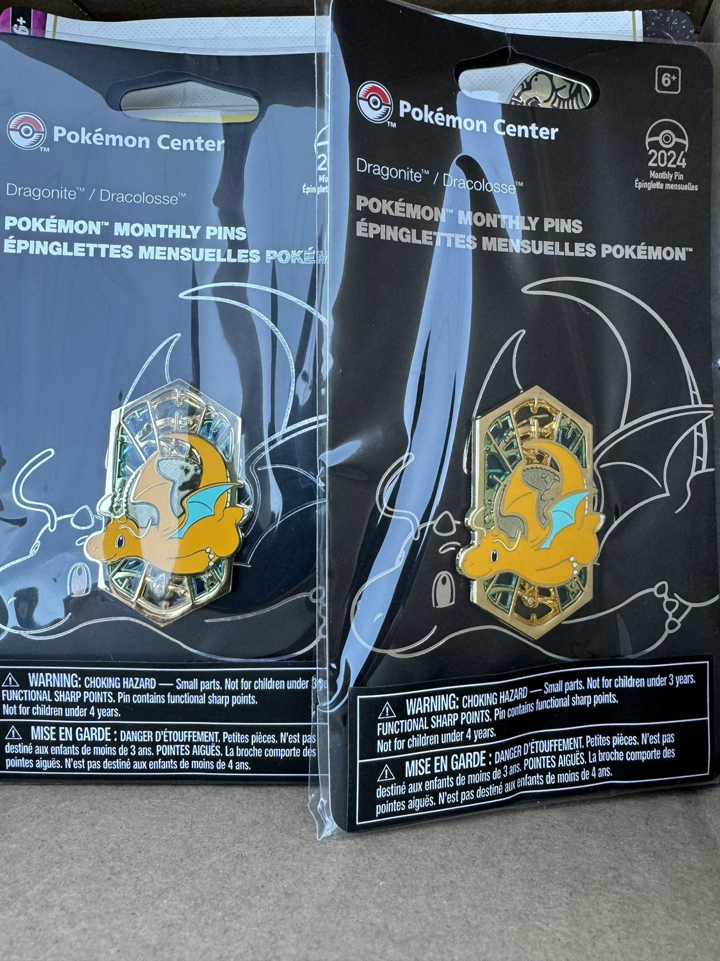 Year Of The Dragon: March - Dragonite • Pokemon Center Exclusive Pin