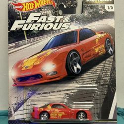Hot Wheels Premium 2 Fast 2 Furious Mazda Rx7