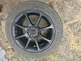 5x114 16" wheel with tire aftermarket spare