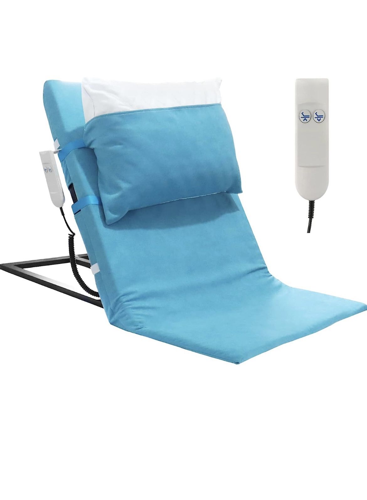 VOONKE Electric Lifting Bed Backrest, Portable Medical Pillow Lifter, Adjustable Mattress Sit-Up Back Stand Assist Aid for Neck and Lumbar Support, fo