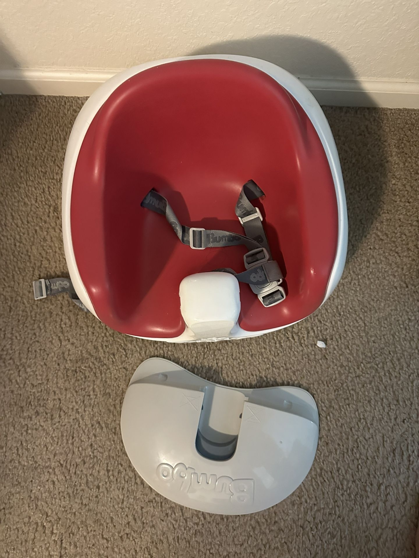 Pink Bumbo With Removable Tray 