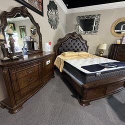 4 Pc King Bedroom Set 