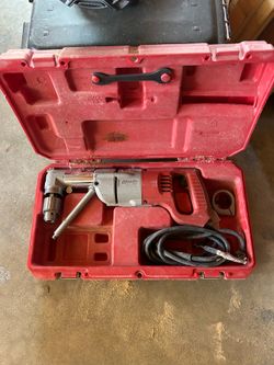 Electric angle drill