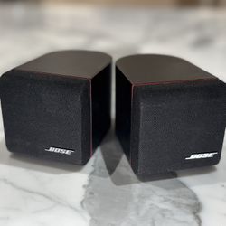 2 Bose Single Cube Speakers