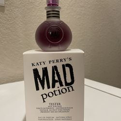 Katy Perry Mad Potion EDP Tester Spray  1.7oz New In Box Vanilla Fruit Floral
