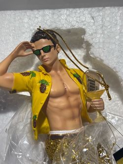 December Diamonds Aloha Merman Christmas Ornament 2014 – Original Box