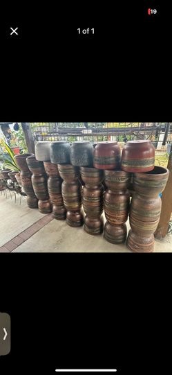 15 Dollars, 12” Pottery For Sale