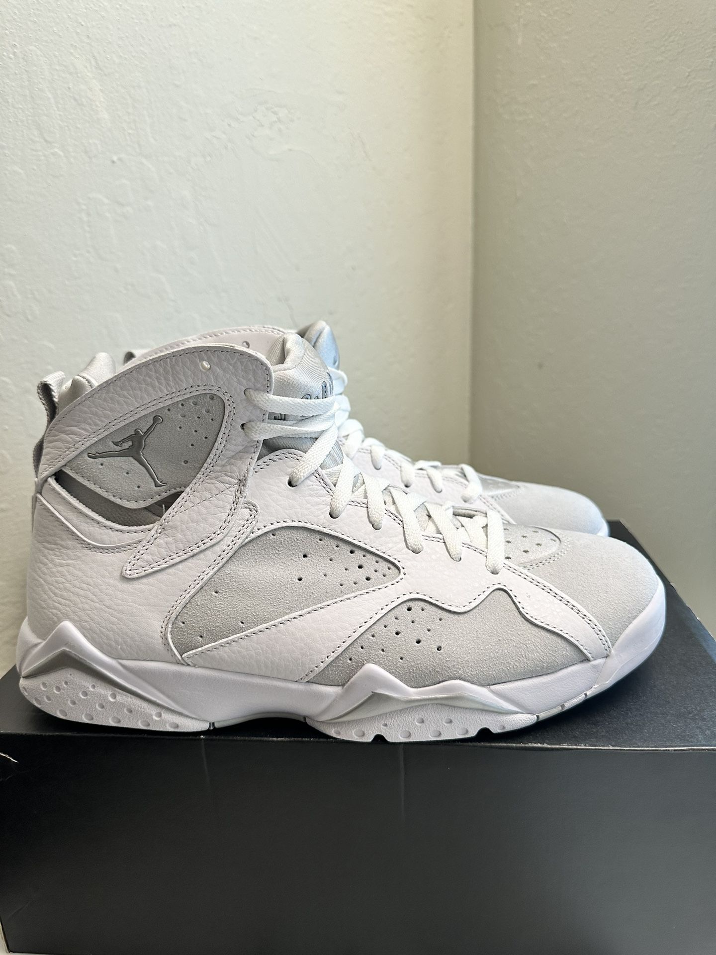 NEW JORDAN 7 (PURE PLATINUM) 10 MENS DS 