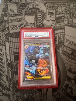 Charizard X SIR Phantasmal Flames PSA 10
