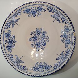 Spanish Handmade Ceramic Plate