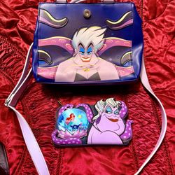 Loungefly The Little Mermaid Ursula Glow Crossbody bag