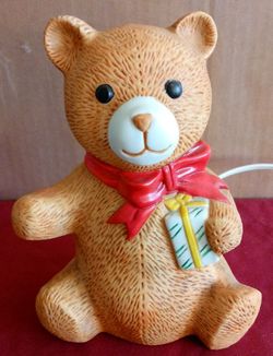 Light up bear.