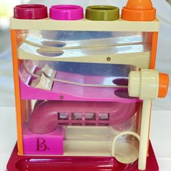 B. toys by Battat B. Whacky Ball Lb-A-Ball - Learning Toy For Toddlers (Includes Hammer + 2 Balls)