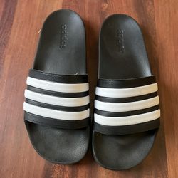 Mens Adidas 3 Stripes Slides 