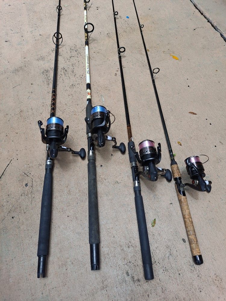 Penn Battle3...5000 With 8 Feet Rod...160.00 Each
