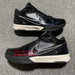 Undefeated x Kobe 4 Protro 'Black Mamba'