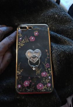 iPhone 7 Plus case cover with ring socket