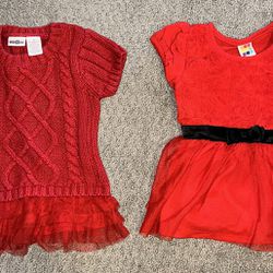3T Red Tunic Tops