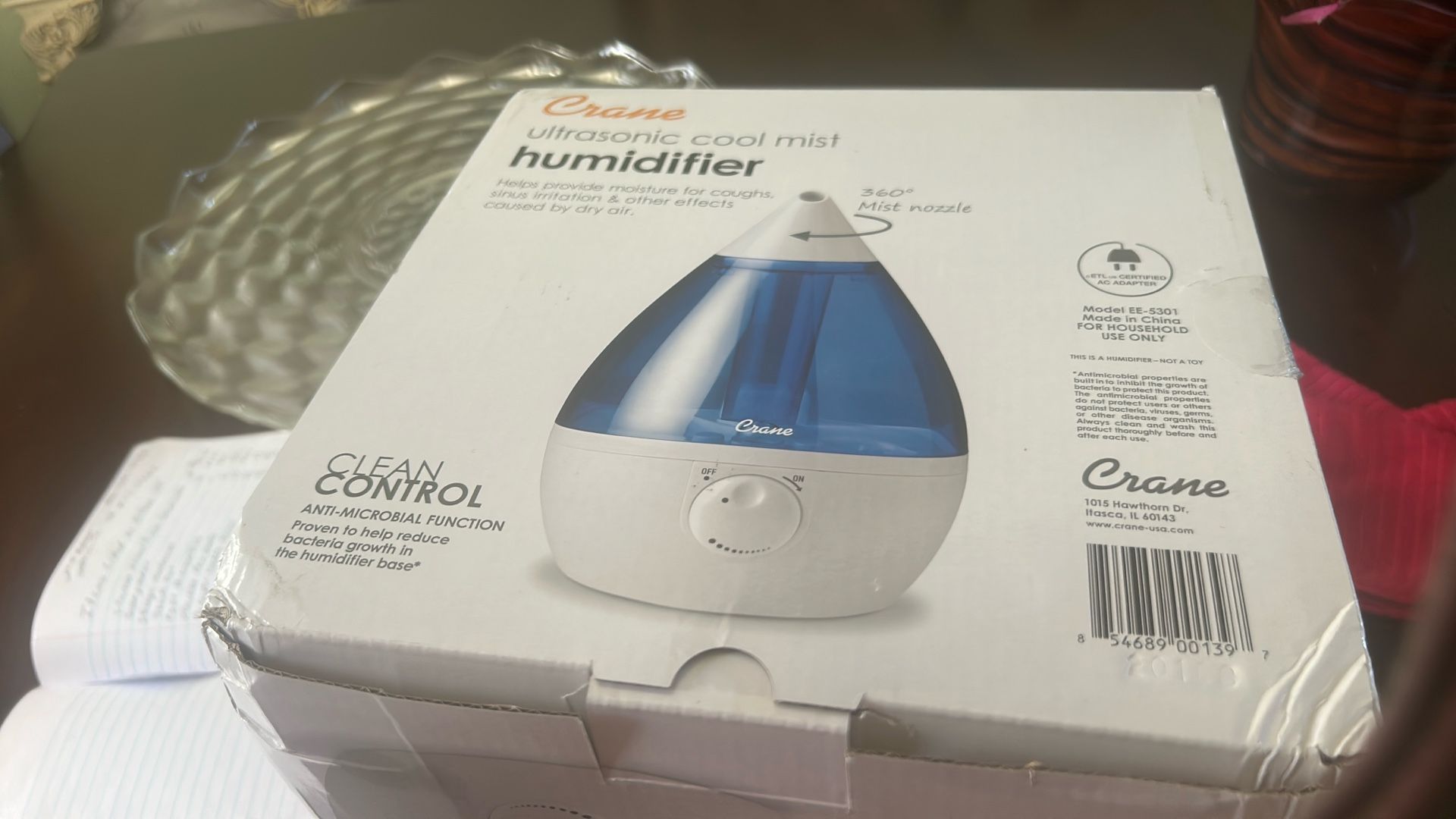 Crane Ultrasonic Cool Mist