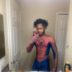 Tobey Maguire Sam Raimi Spiderman Halloween Costume Zentai  Suit