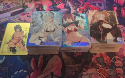 CCG anime waifu cards