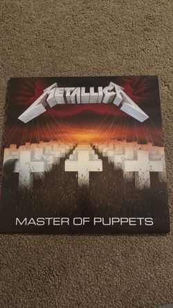 (Remastered) Metallica Master of Puppets Vinyl Record