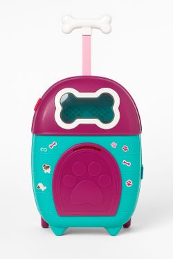 Kids Pet Carrier Rolling Suitcase