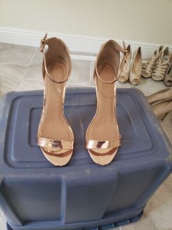 Rose Gold Heels