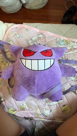 Pokémon gengar plush backpack