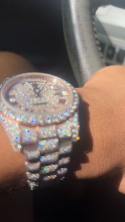 lab grown rolex rose gol