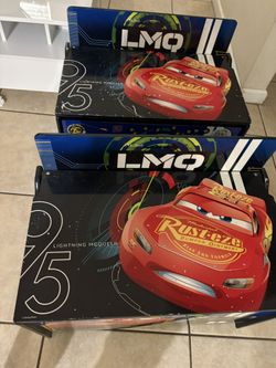 Se Vende Cajones Para Juguetes De McQueen