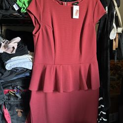 XL Red Mossimo Dress NWT