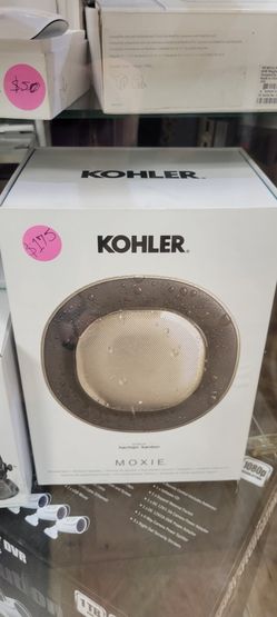 New Kohler Shower Head With Harmen Karden Bluetooth Speaker