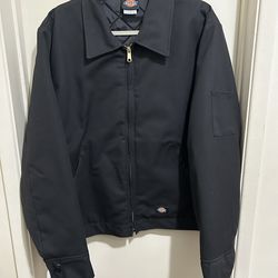 New Eisenhower Dickies Men’s Jacket Black Size Large