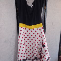 NWT Disney Dress Shop  Minnie Mouse Figaro Red Polka Dot Dress 2XL