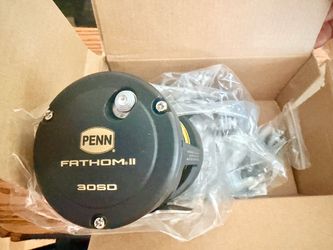 Penn Fathom II 30 star drag fishing reel . NEW