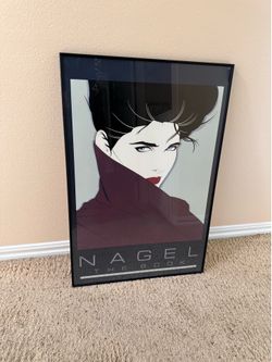 Vintage Nagel Artwork Framed